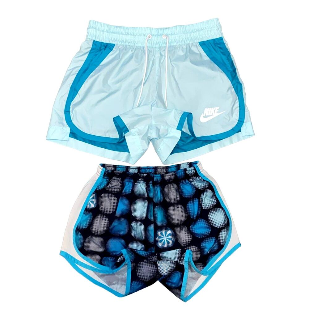 2 x Running/Gym Shorts Nike Dri-Fit & Lined Workout Shorts Size S Small